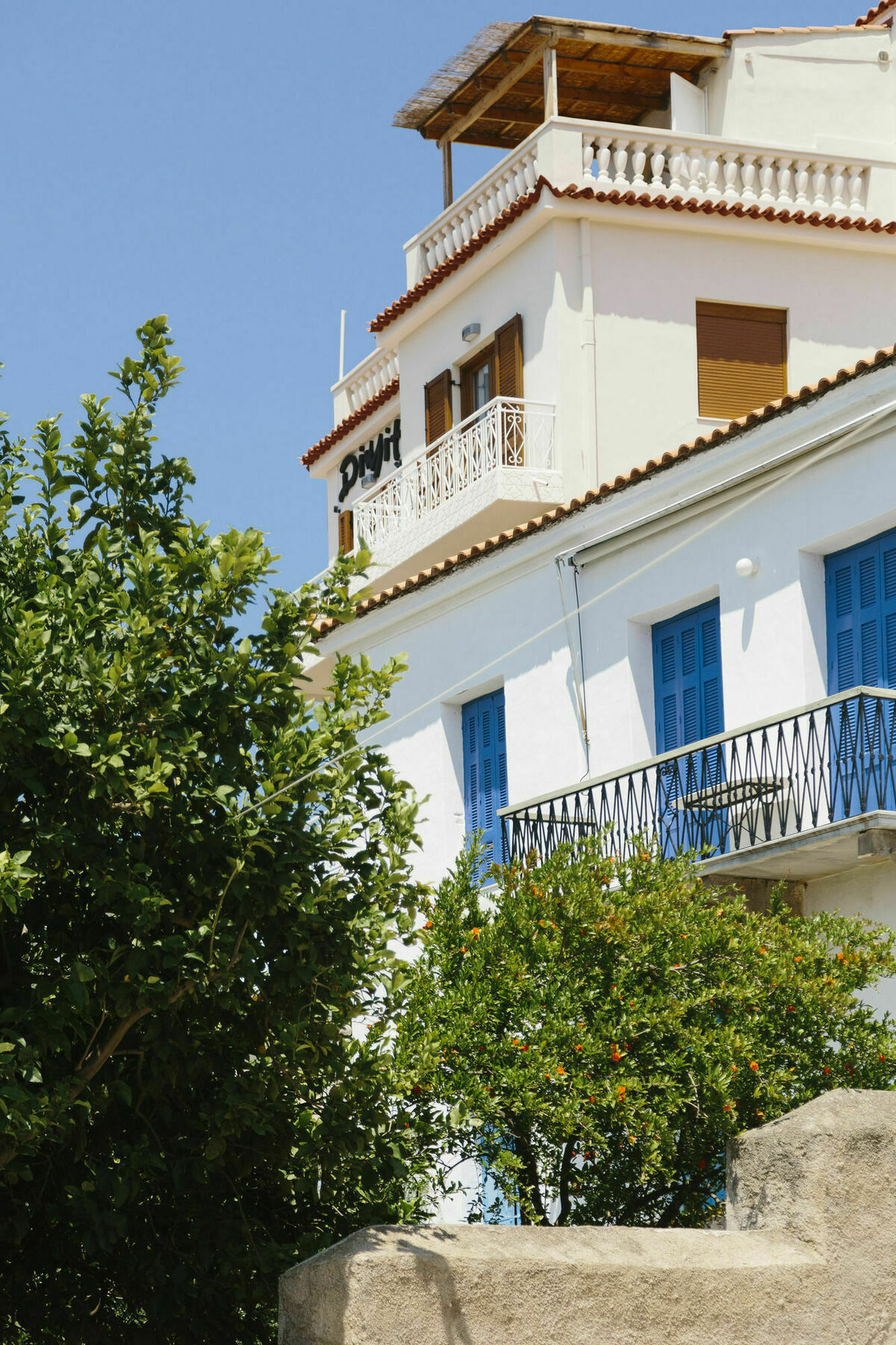 Dimitra Boutique Hotel Poros Town Exterior foto